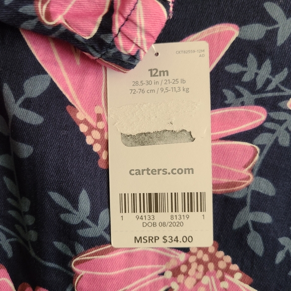🆕️Carter's 2pc Floral Dress - Picture 4 of 8
